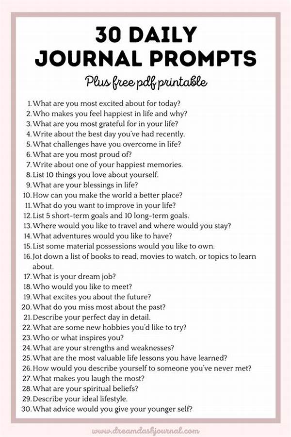 Daily Journaling Prompts Millennials Swear By