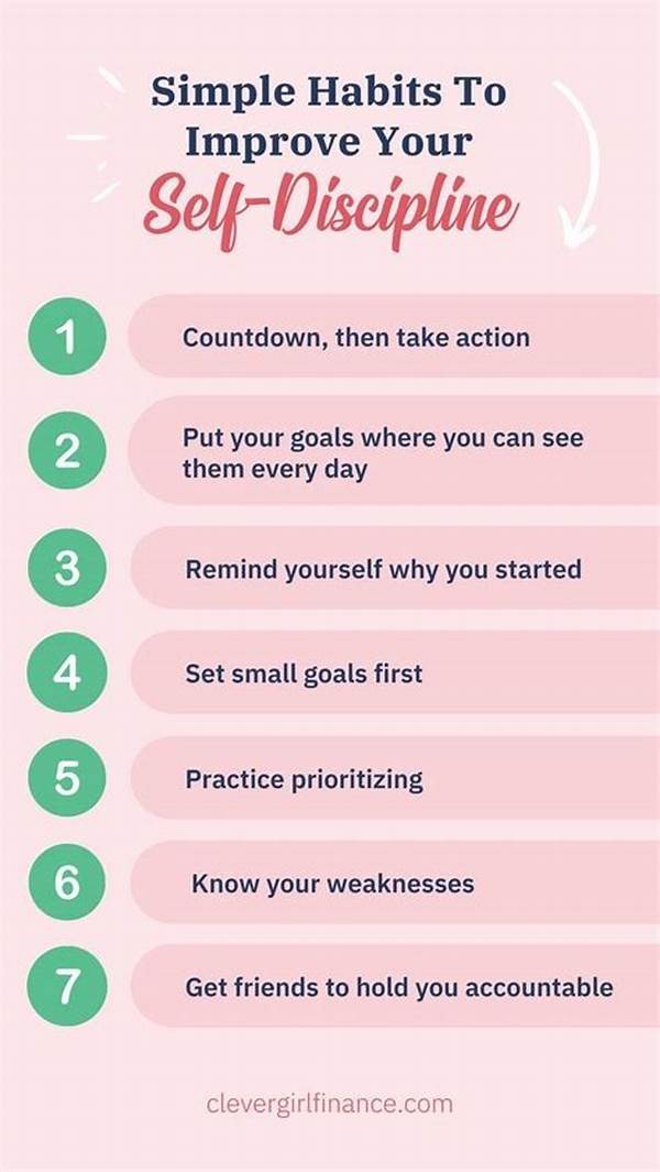 Habits That Build Long-term Discipline