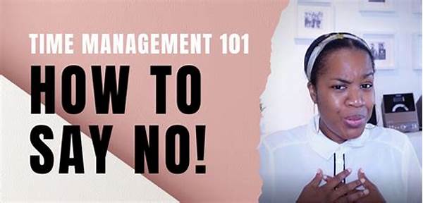 The Benefits Of Saying No For Time Management